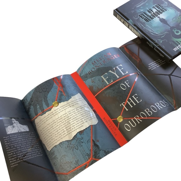 Eye of the Ouroboros Signed Megan Bontrager Stenciled New AOP HC - Picture 4 of 9